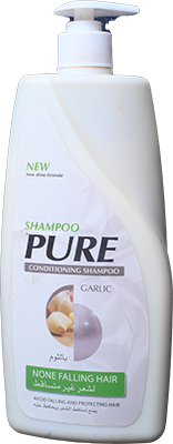 PURE SHAMPOO GARLIC 1000 GM 1 BOX