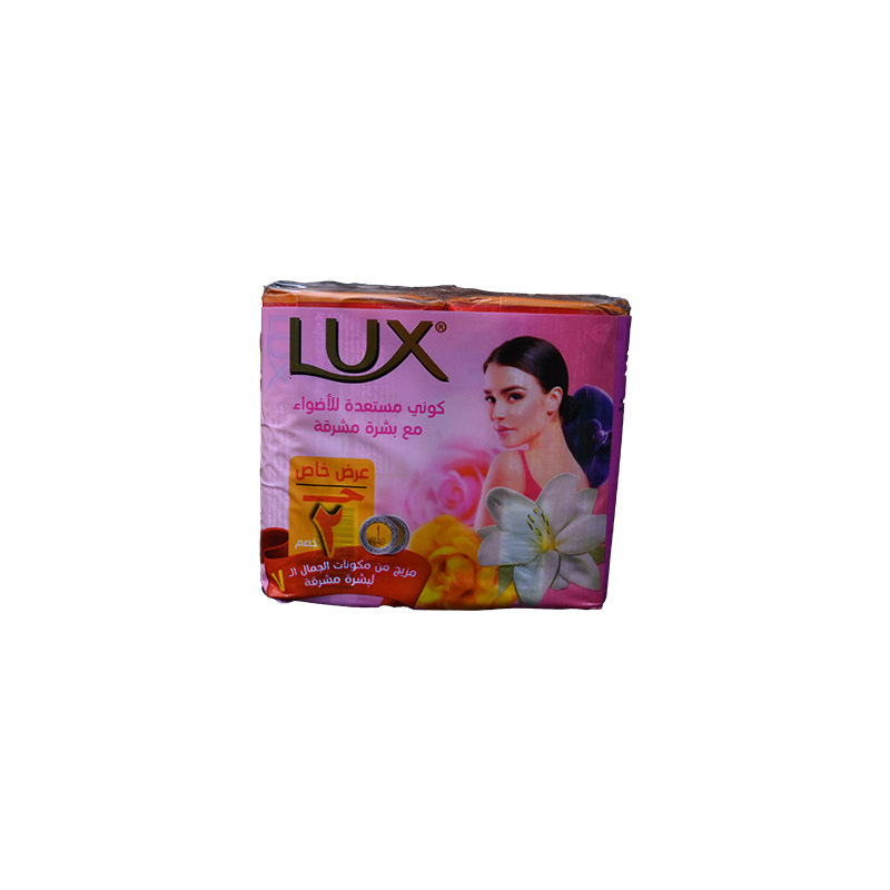LUX DREAM DELIGHT SOAP 115GM 4PCS OFFER DIS 2L.E 1 BOX