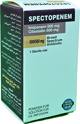 SPECTOPENEM 500/500 MG VIAL 1 VIAL