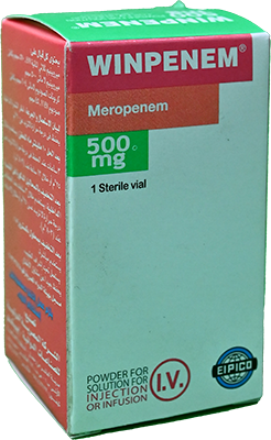 WINPENEM 500 MG I.V VIAL 1 VIAL