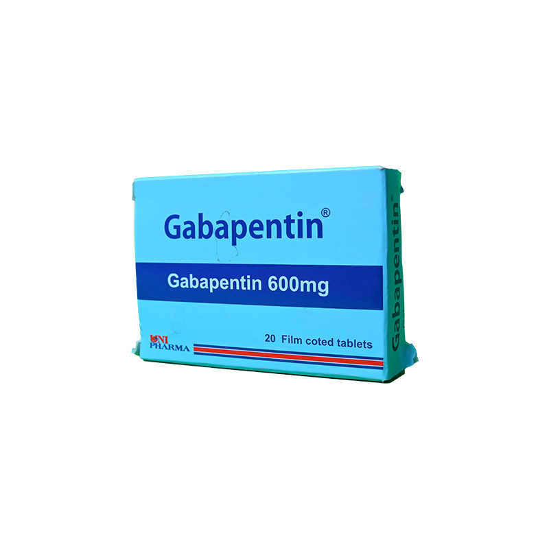 GABAPENTIN 600 MG TAB 2 STRIP 20 TAB