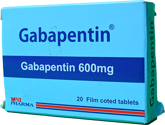 GABAPENTIN 600 MG TAB 2 STRIP 20 TAB