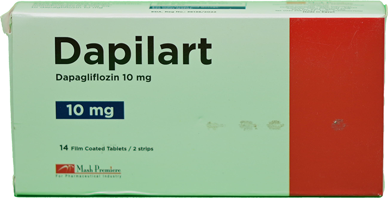 DAPILART 10 MG TAB 2 STRIP 14 TAB