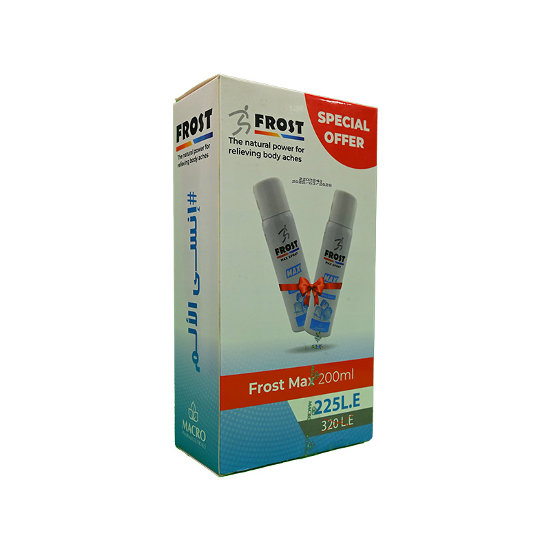 FROST MAX SPRAY 200 ML OFFER 1 BOX