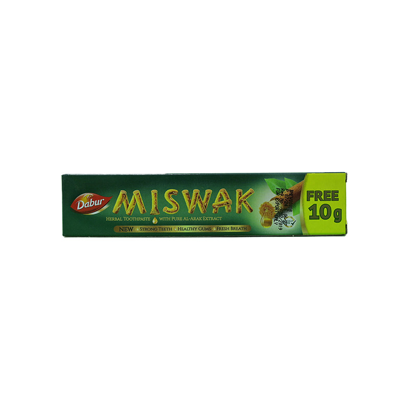 DABUR AL MISWAK GOLD TOOTHPASTE 50ML +10G FREE 1 ONE UNIT