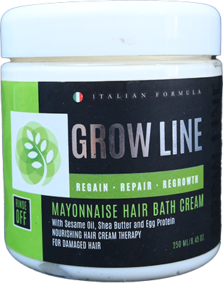 GROW LINE MAYONNAISE HAIR BATH CREAM 250ML 1 BOX