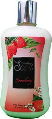 SCENT BODY SPLASH STRAWBERRY 200ML 1 BOX