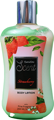 SCENT BODY LOTION STRAWBERRY 200ML 1 BOX