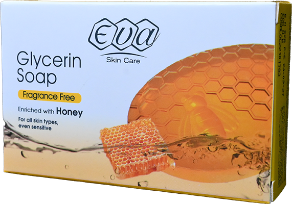 EVA GLYCERIN SOAP FRAGRANCE FREE 120 GM 1 BOX
