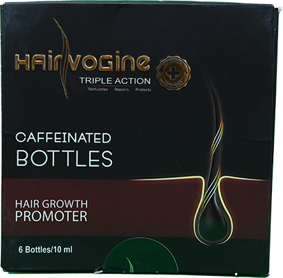 HAIRVOGINE CAFFEINATED LOTION 6 BOTTLES/10ML 6 AMP 6 AMP