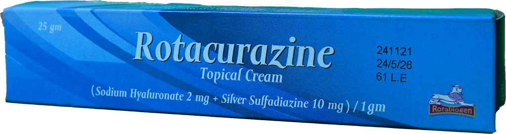 ROTACURAZINE CREAM 25 GM  1 BOX