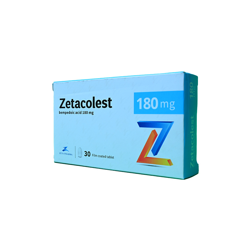 ZETACOLEST 180 MG TAB 3 STRIP 30 TAB