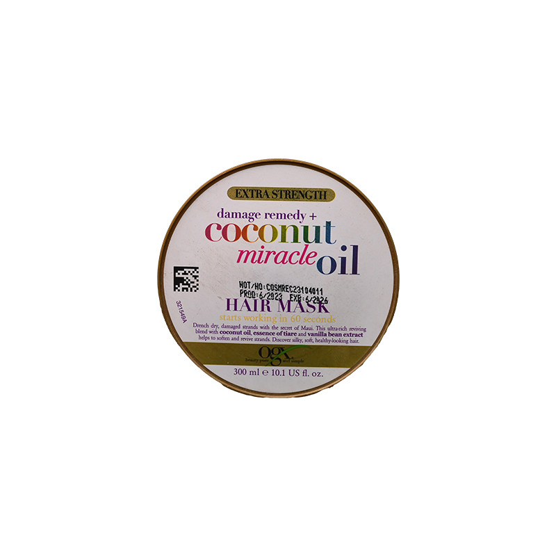 OGX COCONUT MIRACLE OIL HAIR MASK 300 ML 1 ONE UNIT