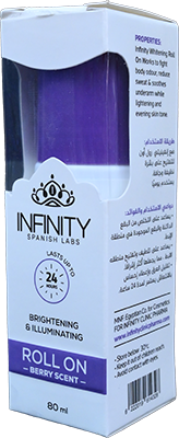 INFINITY BERRY SCENT ROLL ON 80 ML  1 BOX