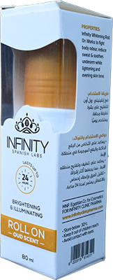 INFINITY OUD SCENT ROLL ON 80 ML 1 BOX