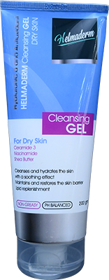 HELMADERM DRY SKIN CLEANSING GEL 200ML 1 BOX