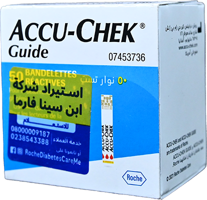 ACCU-CHEK GUIDE 50 TEST STRIPS  1 BOX