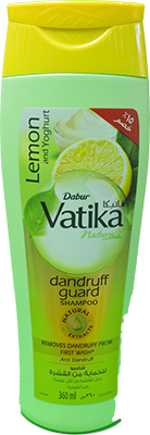  VATIKA DANDRUFF GUARD WITH LEMON SH 360ML 15%OFF 1 BOX