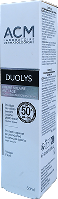 ACM DUOLYS ANTI-AGEING SUNSCREEN SPF+50 CREAM 50ML 1 BOX