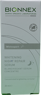 BIONNEX WHITEXPERT WHIT NIGHT REPAIR SERUM 30ML 1 BOX