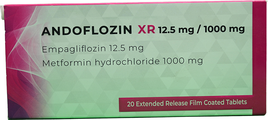 ANDOFLOZIN XR 12.5 MG /1000MG TAB 2 STRIP 20 TAB