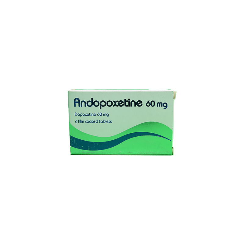 ANDOPOXETINE 60 MG TAB 2 STRIP 6 TAB