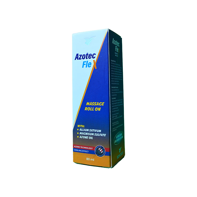AZOTEC FLEX MASSAGE ROLL ON 80 ML 1 BOX
