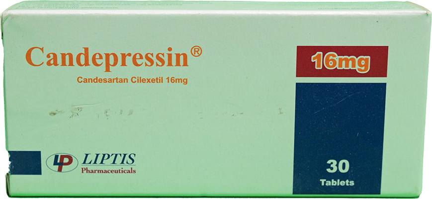 CANDEPRESSIN 16MG TAB 3 STRIP 30 TAB