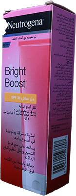 NEUTROGENA BRIGHT BOOST SPF+30 GEL FLUID 50 ML 1 BOX