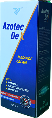 AZOTEC DEX MASSAGE CREAM 100 GM 1 BOX