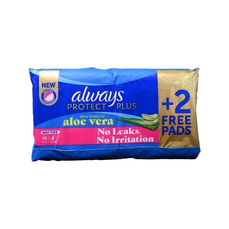 ALWAYS PROTECT PLUS MAXI THICK LONG18+2PAD FREE 1 BOX