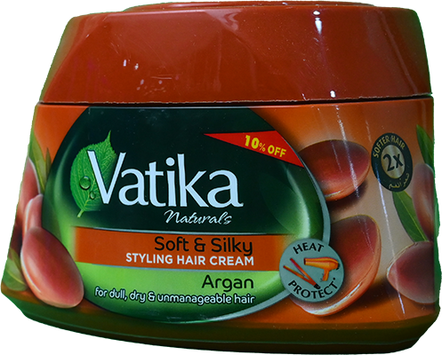 VATIKA HAIR CREAM SOFT&SILKY ARGAN 125 ML DIS10 1 BOX