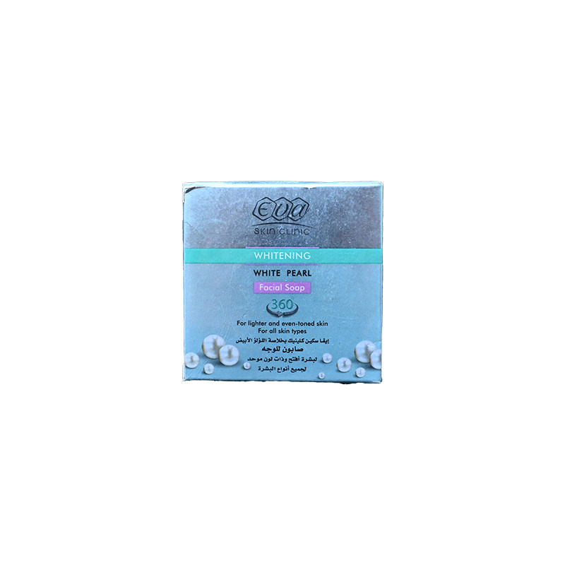 EVA WHITE PEARL FACIAL SOAP 70GM 1 BOX