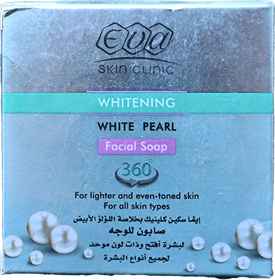 EVA WHITE PEARL FACIAL SOAP 70GM 1 BOX