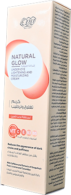 EVA NAT GLOW UNDER EYE LIGHT&MOIST CREAM 15GM 1 BOX