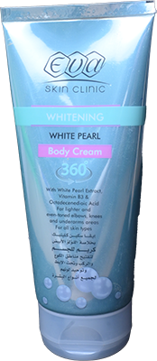 EVA WHITE PEARL BODY CREAM 150ML 1 BOX