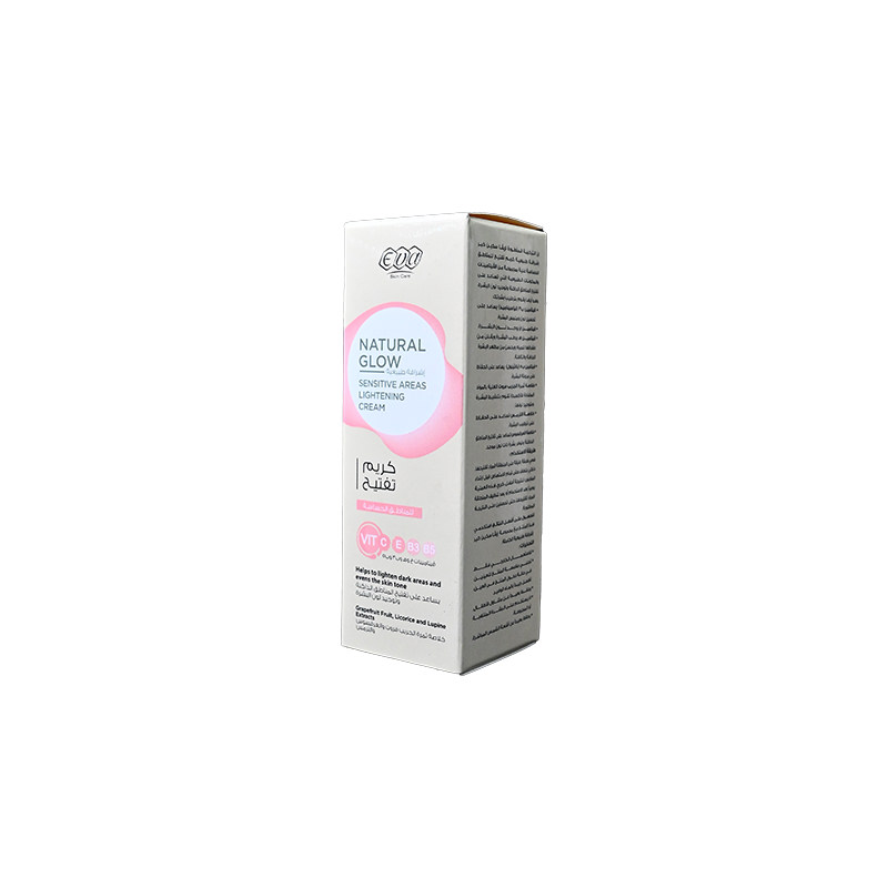 EVA SKIN NATURAL GLOW SENS AREA LIGHT CREAM 50G 1 BOX