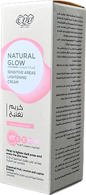 EVA SKIN NATURAL GLOW SENS AREA LIGHT CREAM 50G 1 BOX