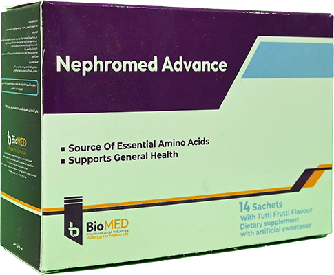 NEPHROMED ADVANCE 14 SACHETS  14 PACKET 14 PACKET