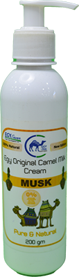 EGY ORIGINAL CAMEL MILK MUSK CREAM 200GM 1 BOX