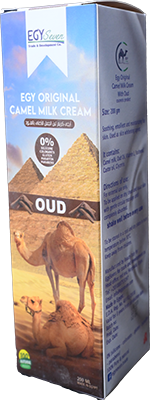 EGY ORIGINAL CAMEL MILK OUD CREAM 200GM 1 BOX
