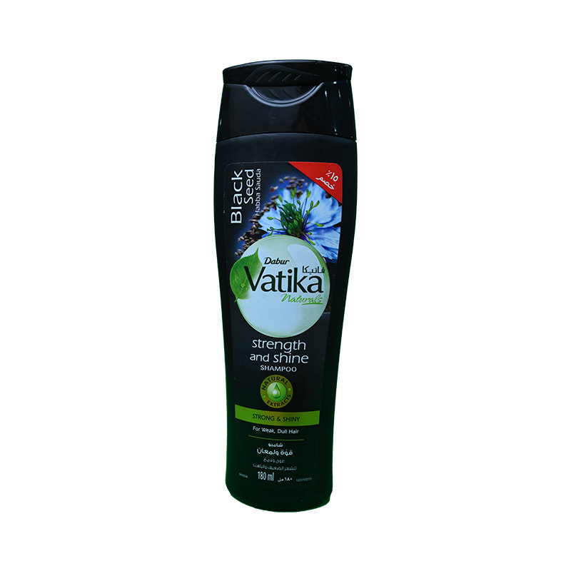 VATIKA SHAMPO BLACK SEED 180 ML DIS 15% 1 BOX