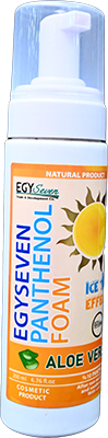 EGYSEVEN PANTHENOL FOAM ALOE VERA 200 ML 1 BOX
