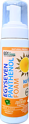 EGYSEVEN PANTHENOL FOAM WITH AVOCADO 200 ML 1 BOX