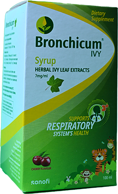 BRONCHICUM IVY SYRUP 100 ML 1 BOTTLE