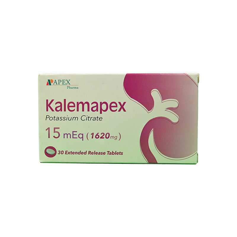KALEMAPEX 15 MEQ (1620 MG) TAB 1 BOX 30 TAB
