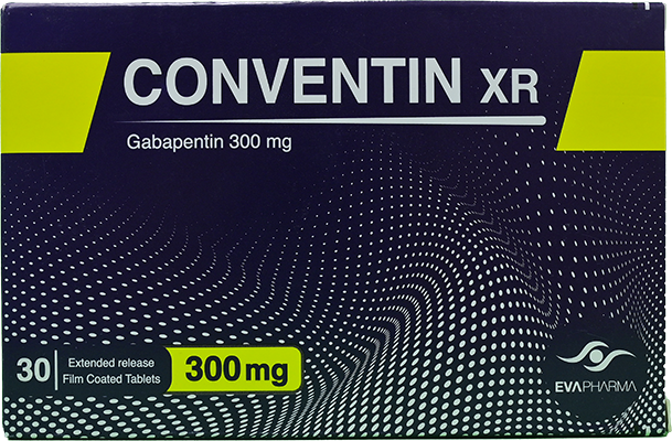 CONVENTIN 300 MG XR CAP 3 STRIP 30 CAP