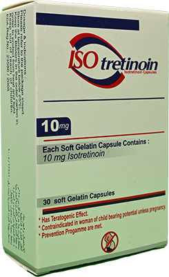 ISOTRETINOIN 10 MG CAP 3 STRIP 30 CAP