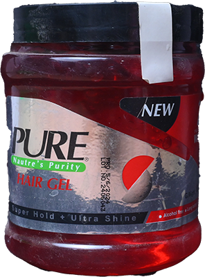 PURE HAIR GEL 600 GM احمر 1 BOX