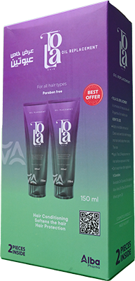 TOLA HAIR OIL REPLACEMENT 150ML+1 FREE 1 BOX